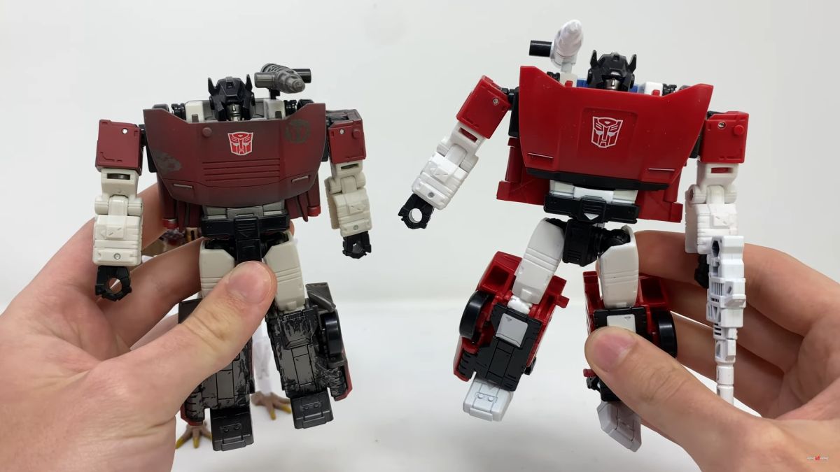 MORE Kingdom Battle Across Time Sideswipe and Maximal Skywarp In